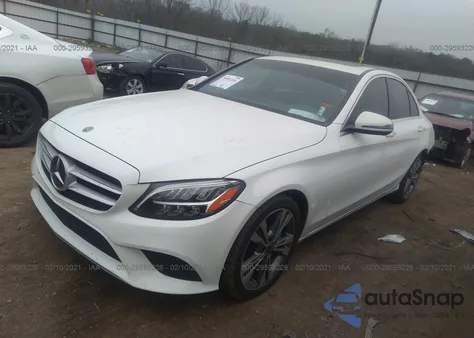 2019 Mercedes-Benz C 300 из США, поврежденный, VIN 55SWF8DB5KU311672